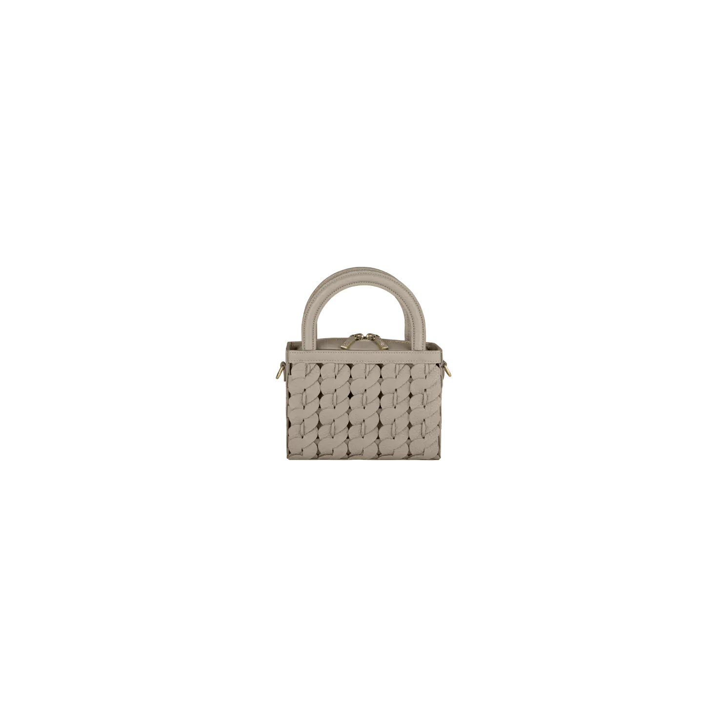 

Сумка-тоут Chopard Happy Hearts Micro Tote Bag - Телячья кожа серо-бежевого цвета с зернистой текстурой, Бежевый, Сумка-тоут Chopard Happy Hearts Micro Tote Bag - Телячья кожа серо-бежевого цвета с зернистой текстурой