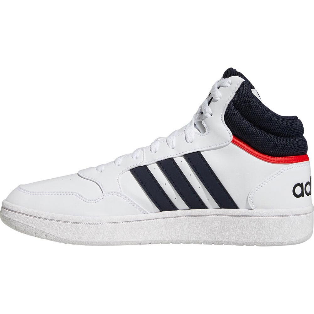 Кроссовки adidas Hoops 3.0 Mid , белый — фото 3