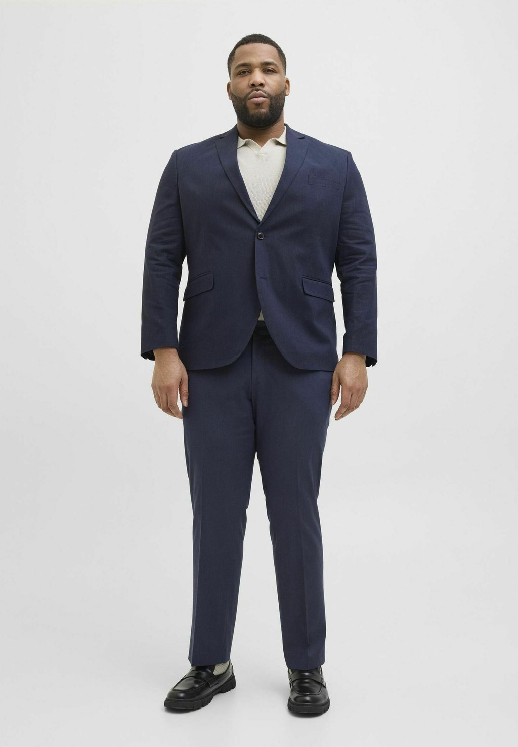 

Костюм EINREIHIGER UND PLUS SIZE REGULAR FIT SET Jack & Jones, темно-синий