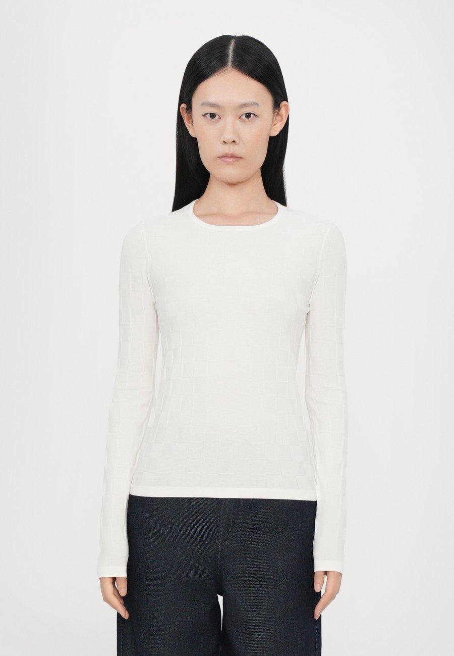 

Джемпер Emporio Armani Jumper, Warm White/White