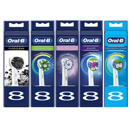 

Crossaction — насадка-кисть, 9 шт., Oral-B