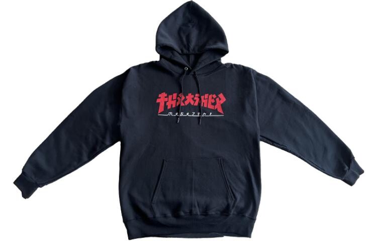 

Толстовка унисекс черная Thrasher, черный