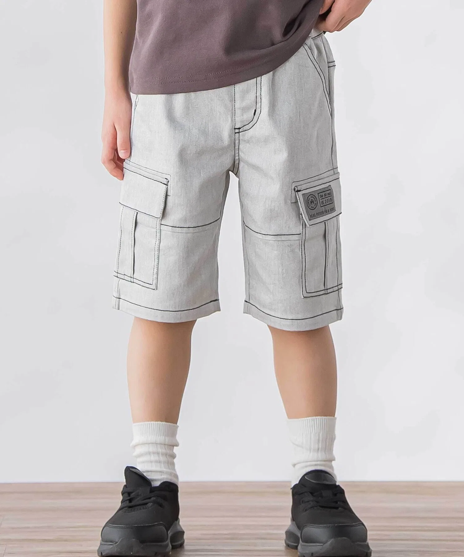 Детские шорты BeBe Petits Pois Vert с карманами