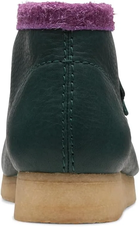 Мужские ботинки Clarks Wallabee Boot Chukka, зеленый — фото 2