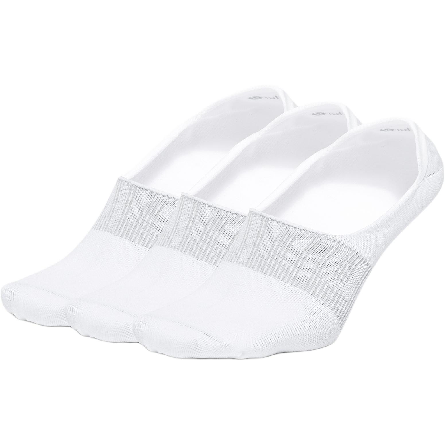 

Ежедневные носки No Show для женщин, набор из 3 пар Lululemon, 3 Pack (белый+белый+белый)