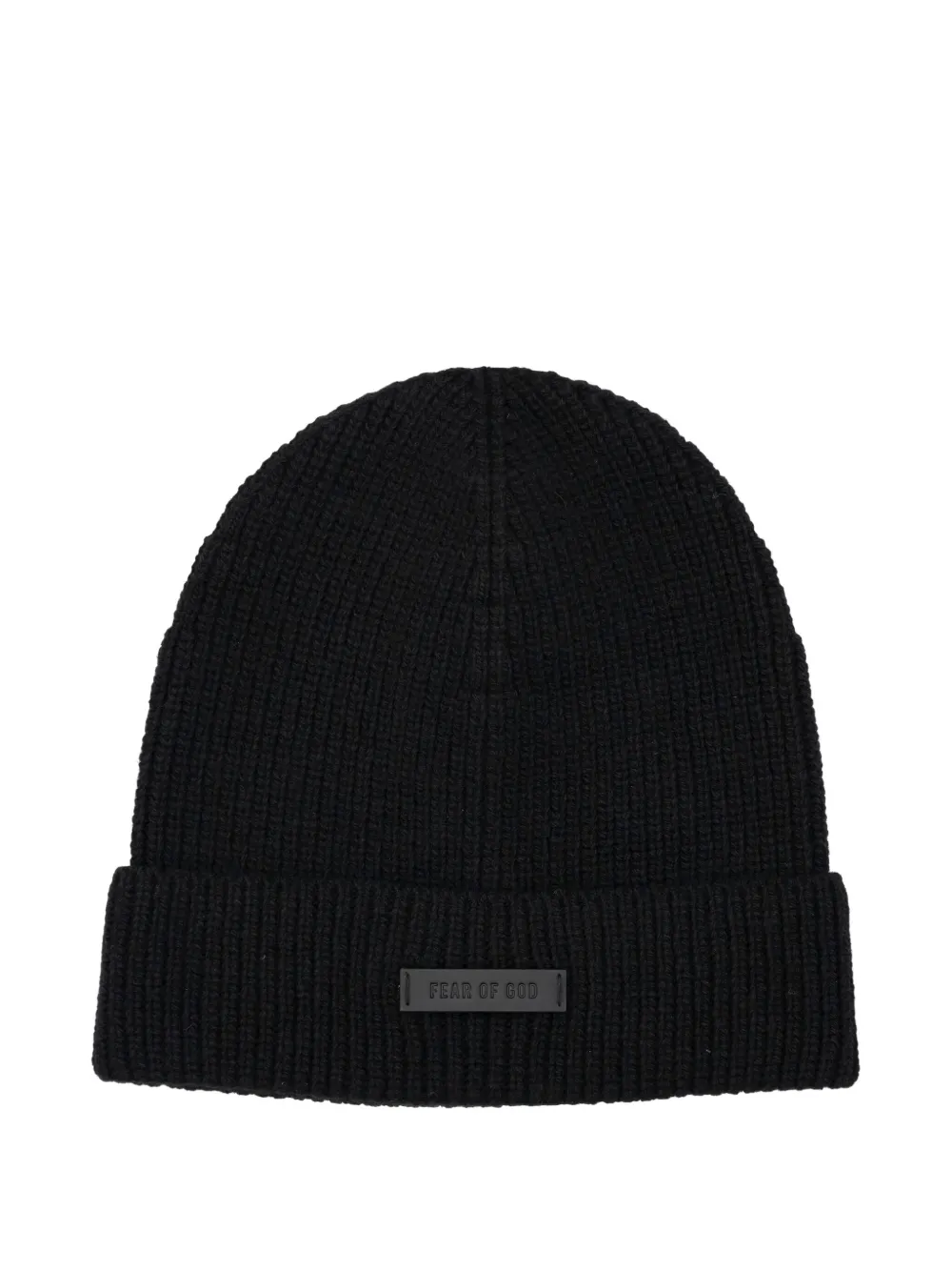 

Кашемировая шапка бини в рубчик Fear Of God, черный
