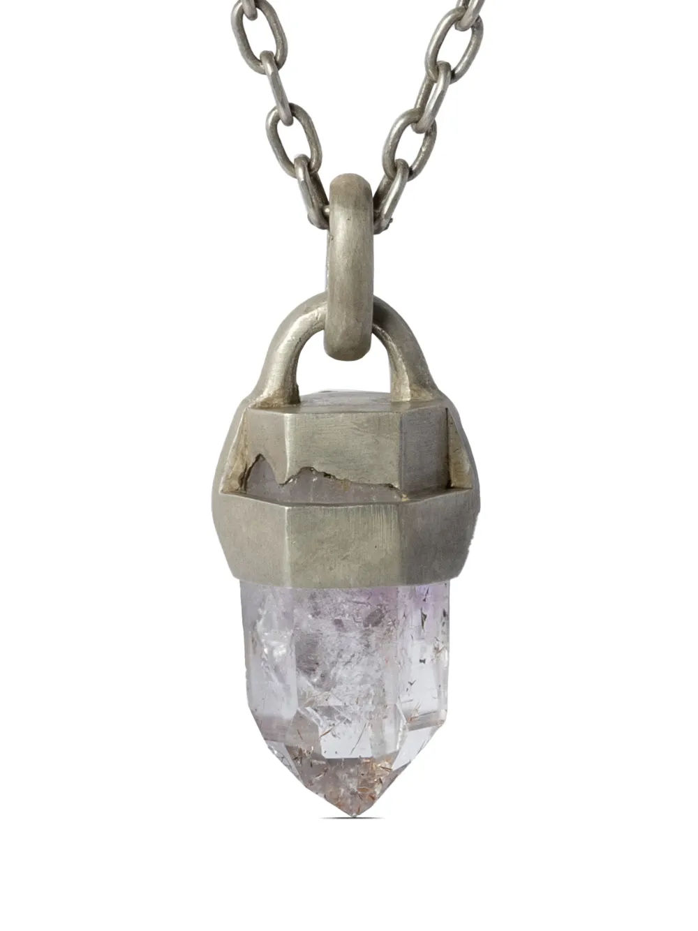 

Колье Talisman с аметистом Parts of Four, серебяный