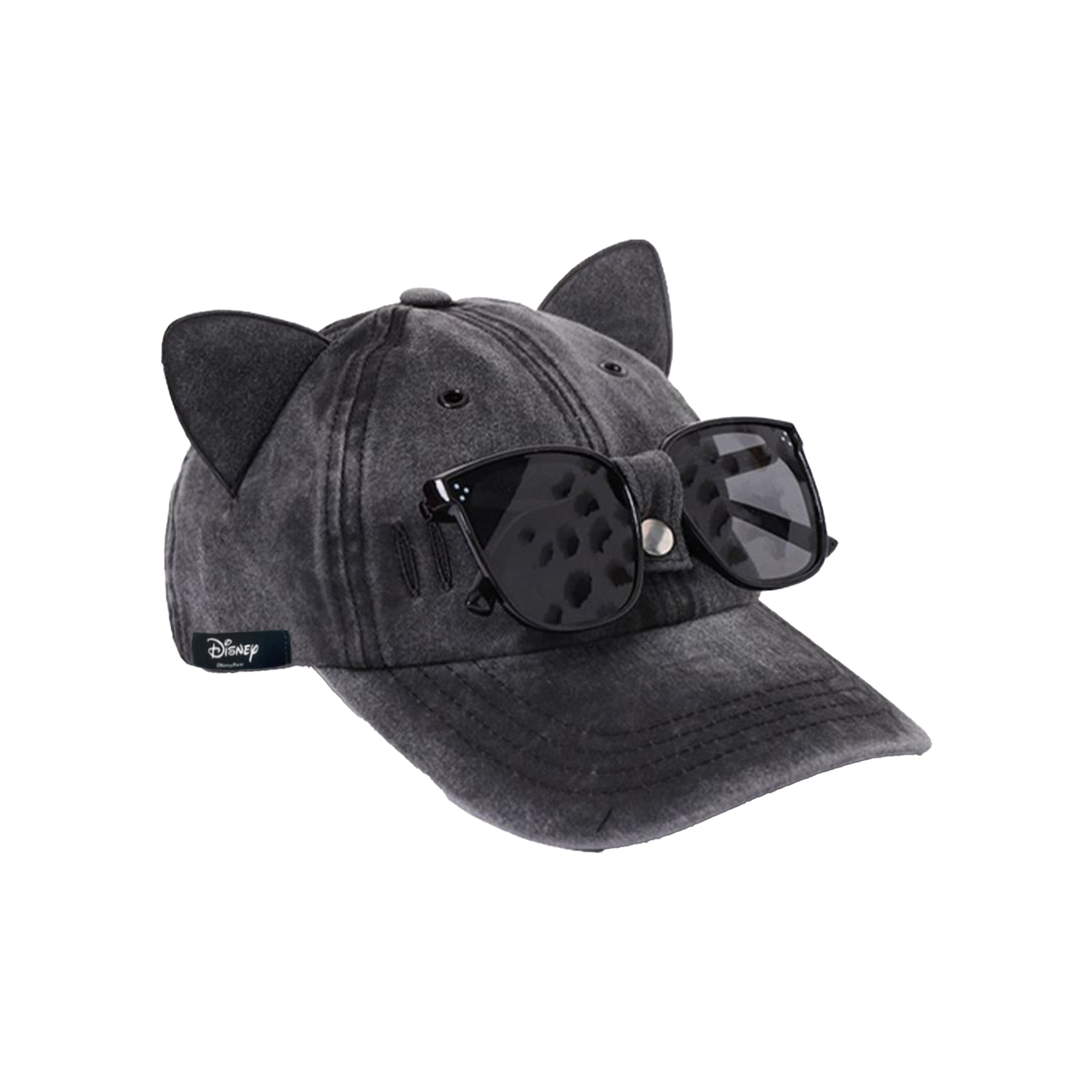 

Disney Хлопковая бейсболка унисекс, Gray Black (Sunglasses Detachable)
