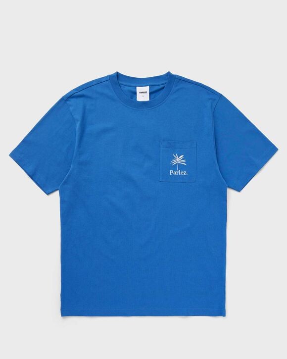 

Футболка Parlez Areca Pocket T-Shirt, цвет ocean blue