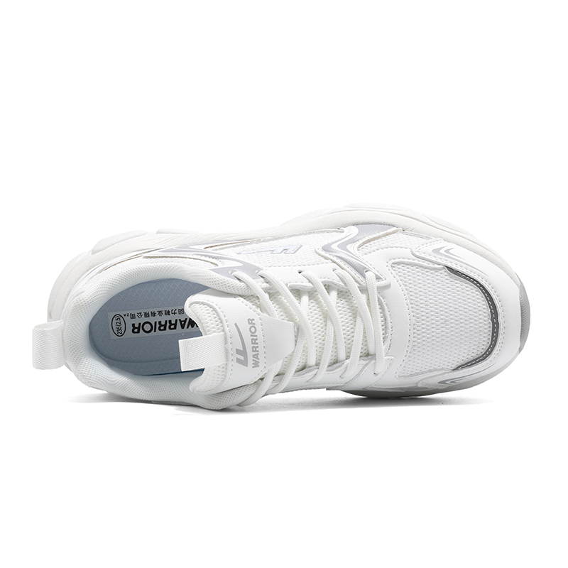Кроссовки Super Light Athletic Shoes Low top Chunky в стиле Offline Store, unisex WARRIOR, белый — фото 4
