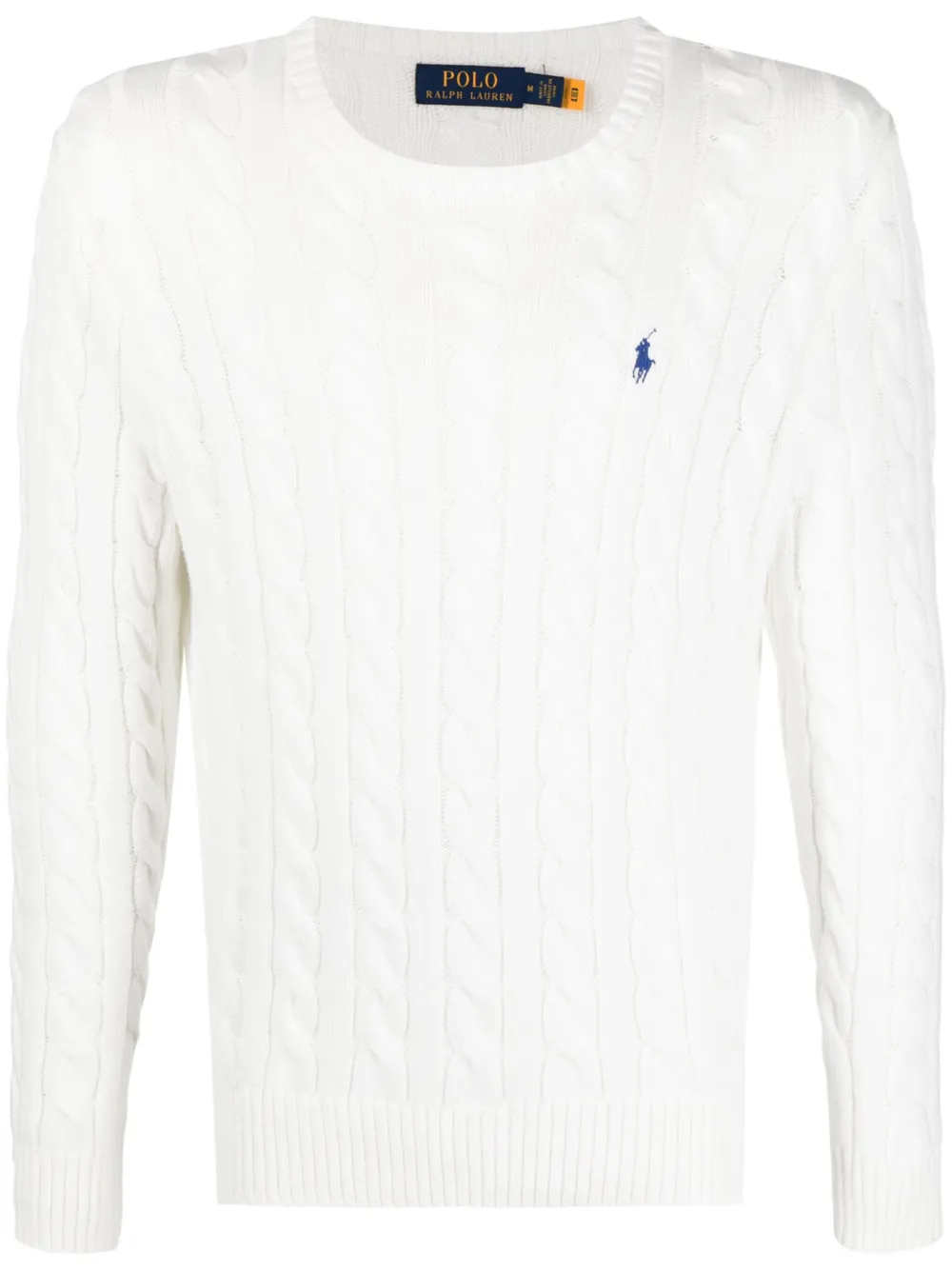 

Джемпер фактурной вязки POLO RALPH LAUREN, белый