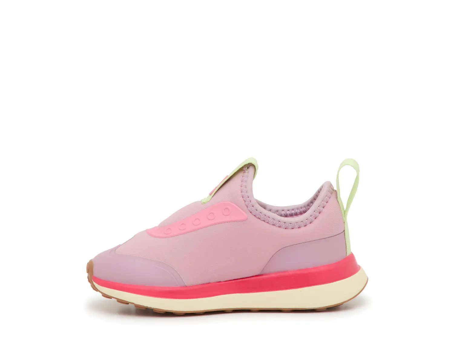 Слипоны Native Robbie Dash Slip-On Sneaker - Kids', светло-розовый — фото 3