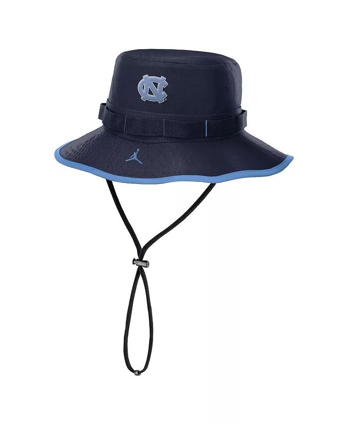 

Мужские темно-синие туфли North Carolina Tar Heels 2024/25 On-Field Apex Performance Boonie Панама Jordan, синий