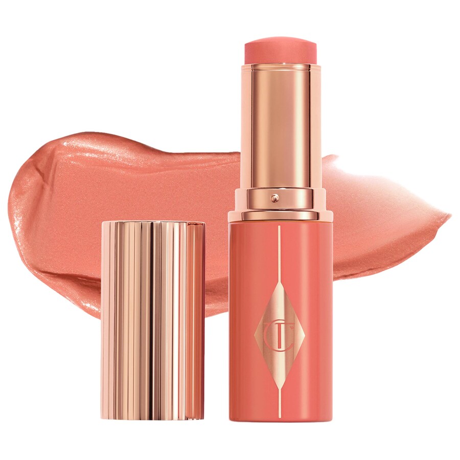 

Румяна-стик Unreal Lip + Cheek Glow с гиалуроновой кислотой Charlotte Tilbury, 0.31 oz/9 mL, Peachy Glow