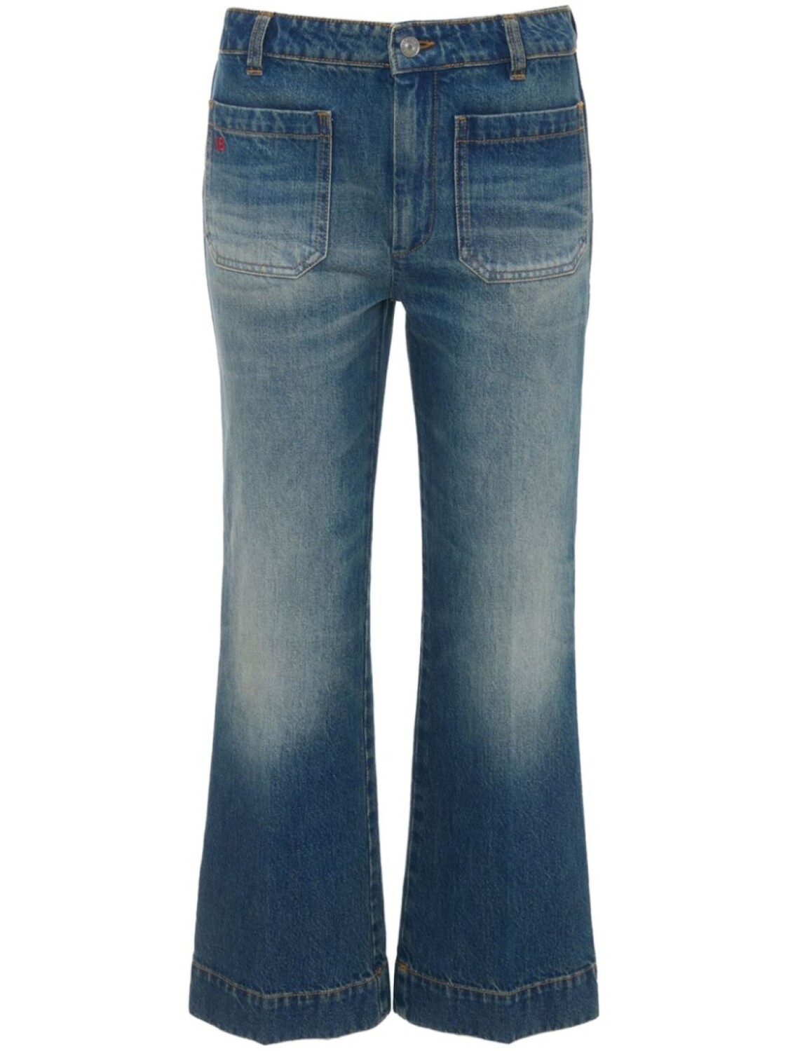 

Victoria Beckham джинсы bootcut Alina, синий