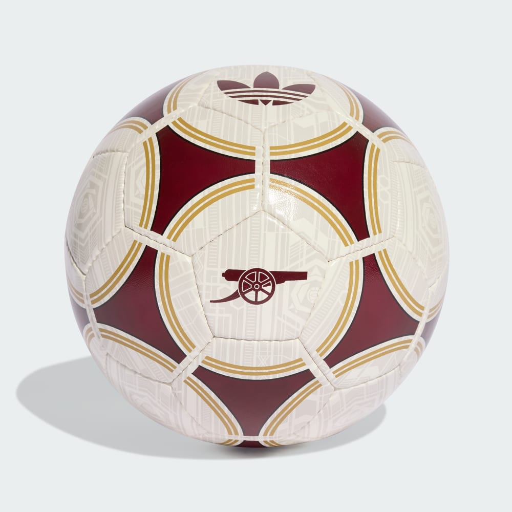 

Футбольный мяч Adidas Arsenal Third Club Ball, цвет Cloud White/Team Coll Burgundy 2/Golden Beige