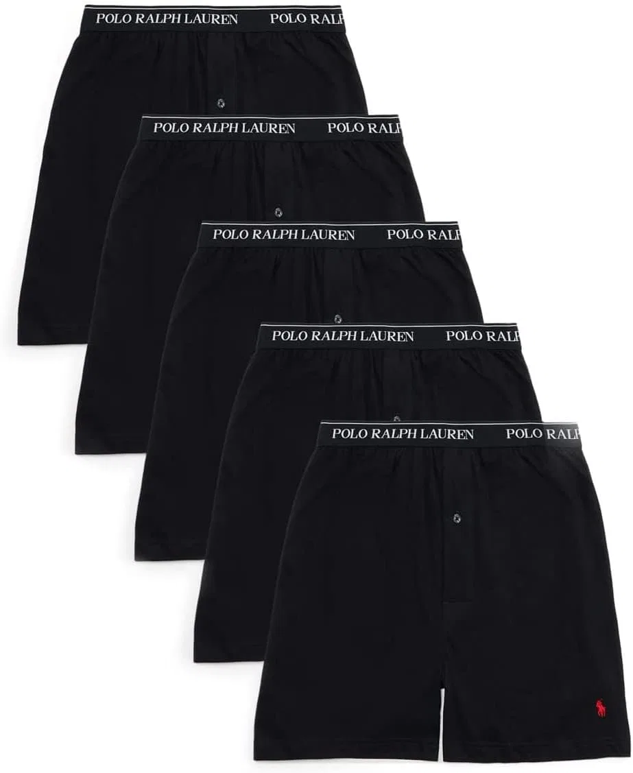 Боксеры хлопковые POLO RALPH LAUREN, Polo Black