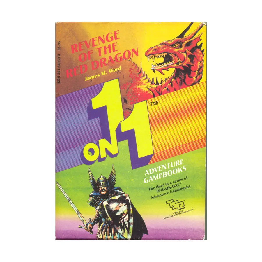 

Бокс-сет Revenge of the Red Dragon, One on One Adventure Gamebooks