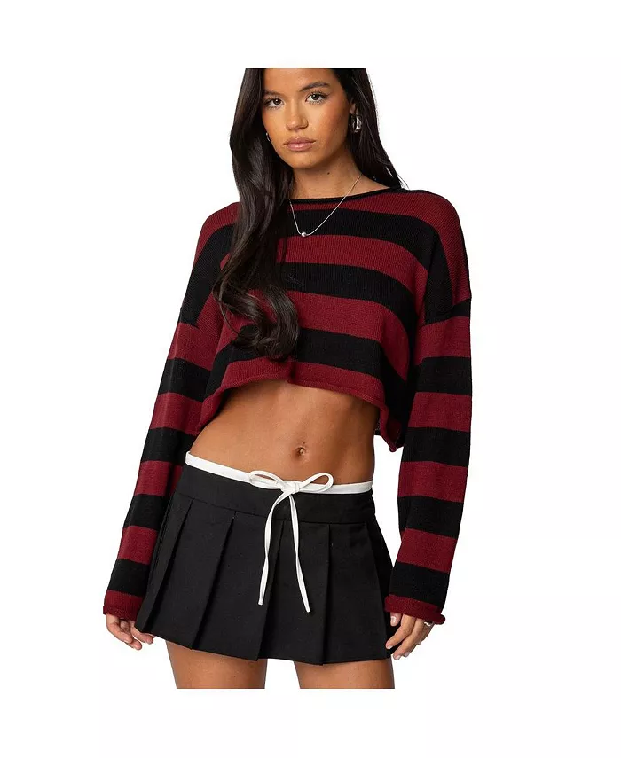 

Женский свободный трикотажный топ Shyrah Edikted, мультиколор