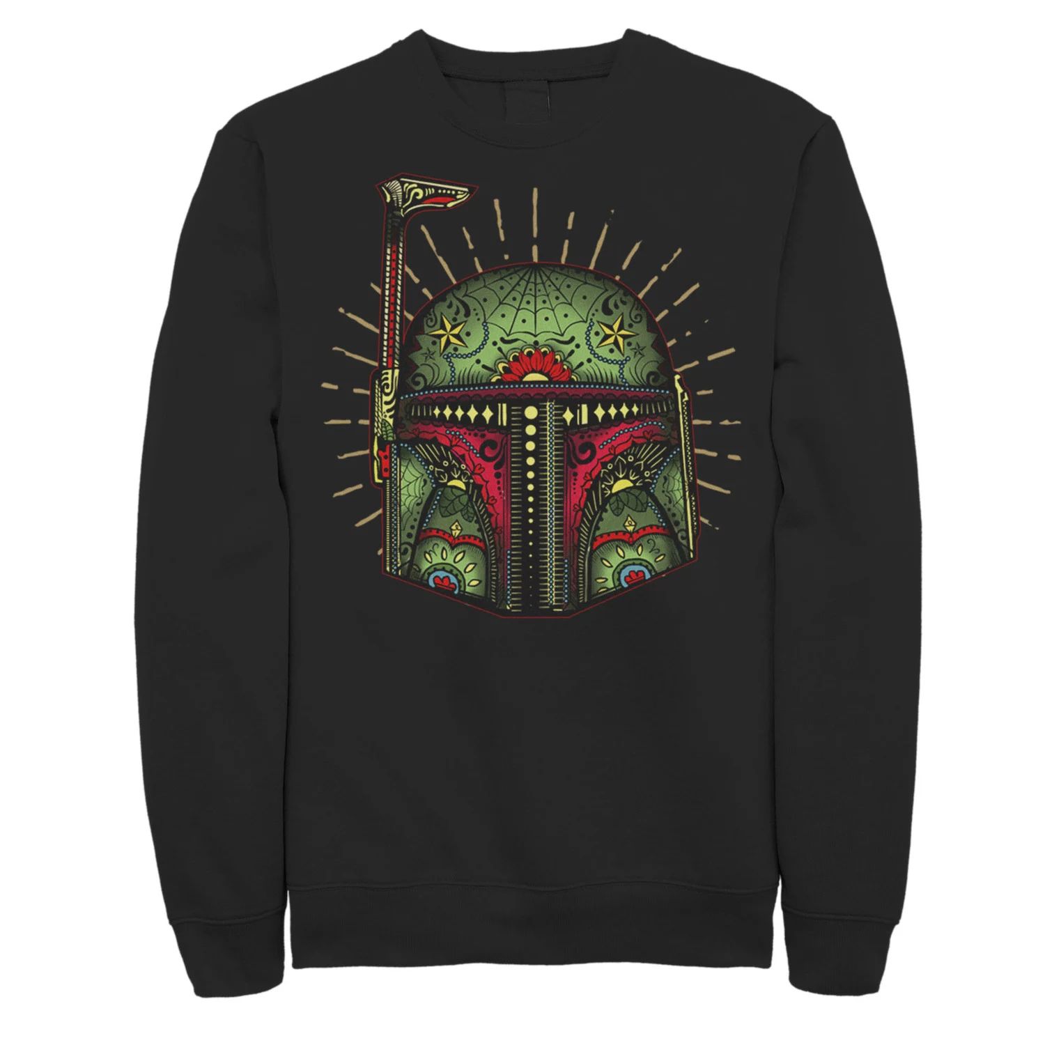 

Мужской флис Boba Fett Sugar Skull Star Wars