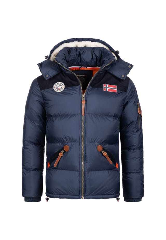 

Зимняя куртка стандартного кроя Geographical Norway, синий