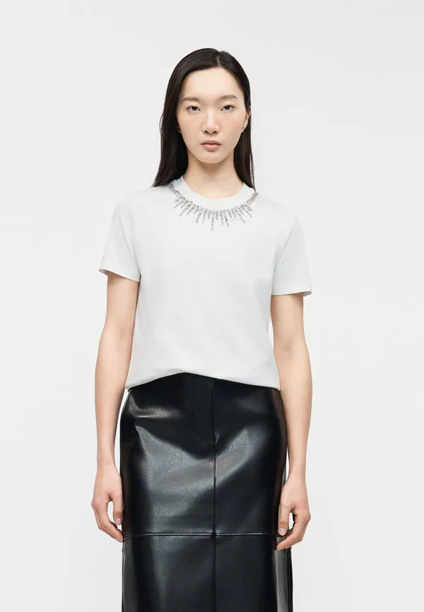 

Футболка с декоративным принтом Karl Lagerfeld, White, Белый, Футболка с декоративным принтом Karl Lagerfeld, White