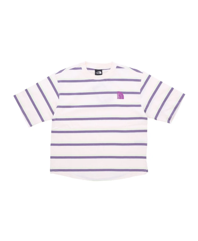 

Полосатая простая футболка The North Face, белый