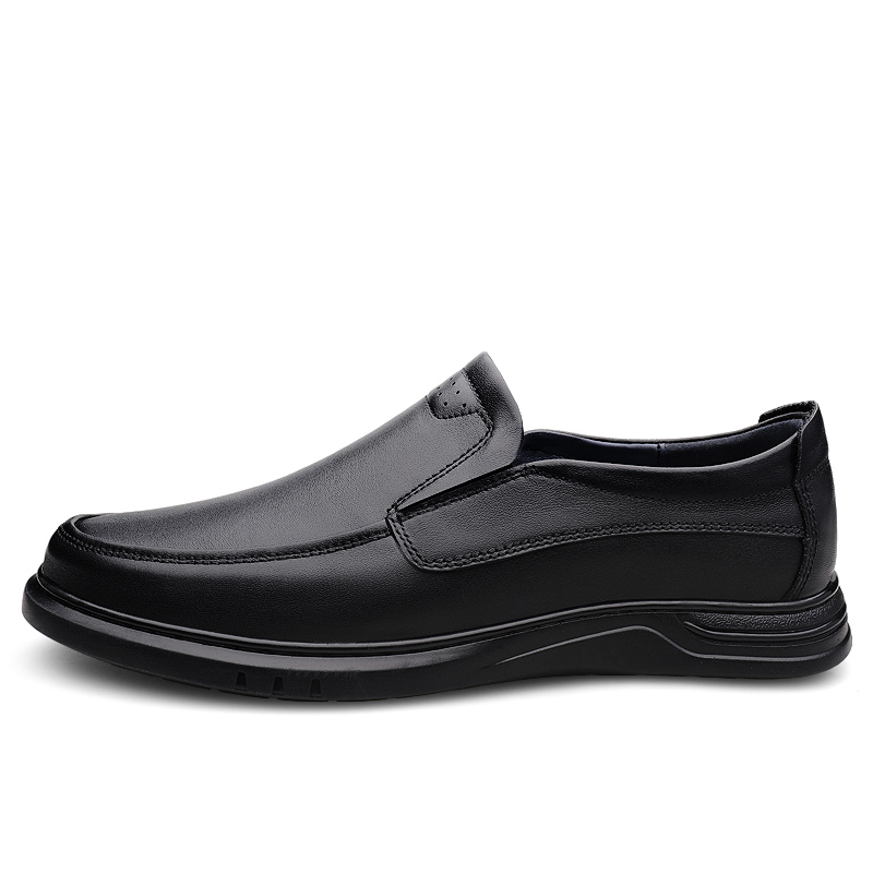 

Повседневные кожаные туфли мужские BOLE, Black
