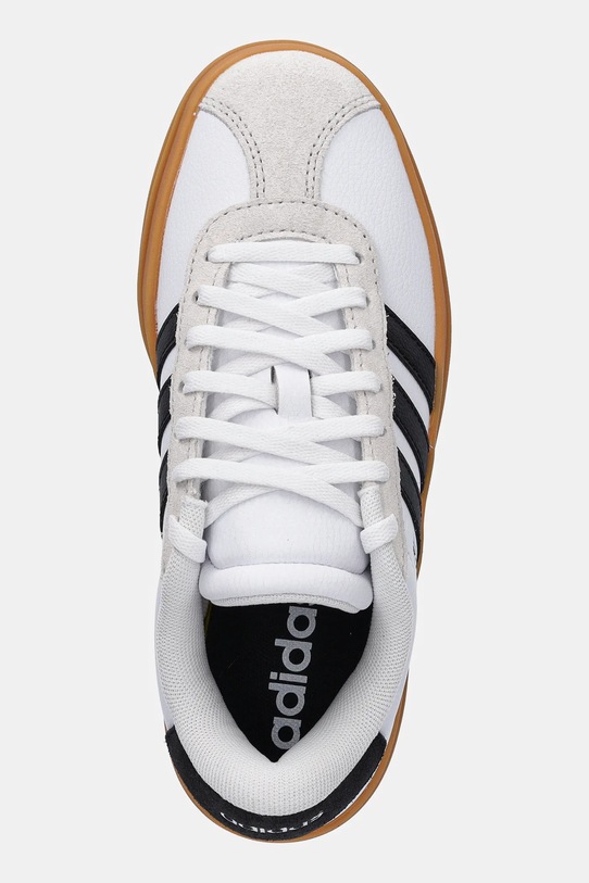 Детские кроссовки VL Court Bold Adidas, белый — фото 4