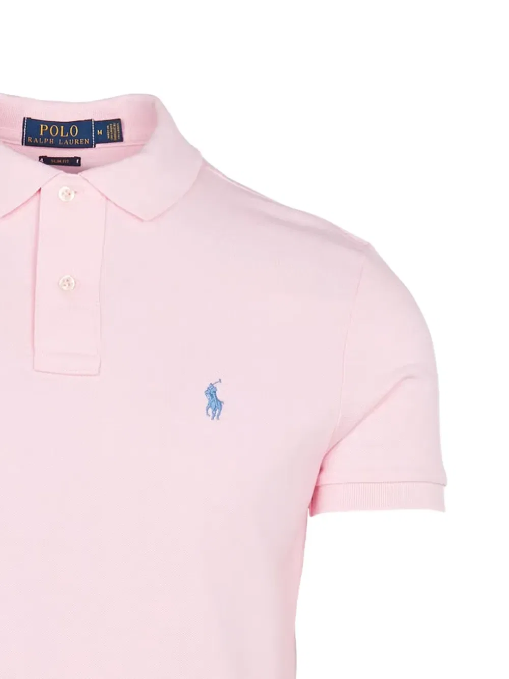 Рубашка поло приталенного кроя Polo Ralph Lauren, розовый — фото 2