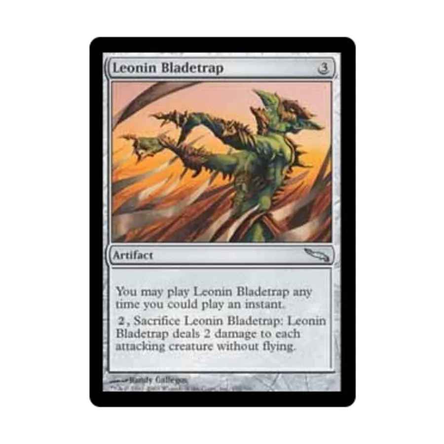 

CCG Леонин Блейдтрап (Ю), MTG - Mirrodin