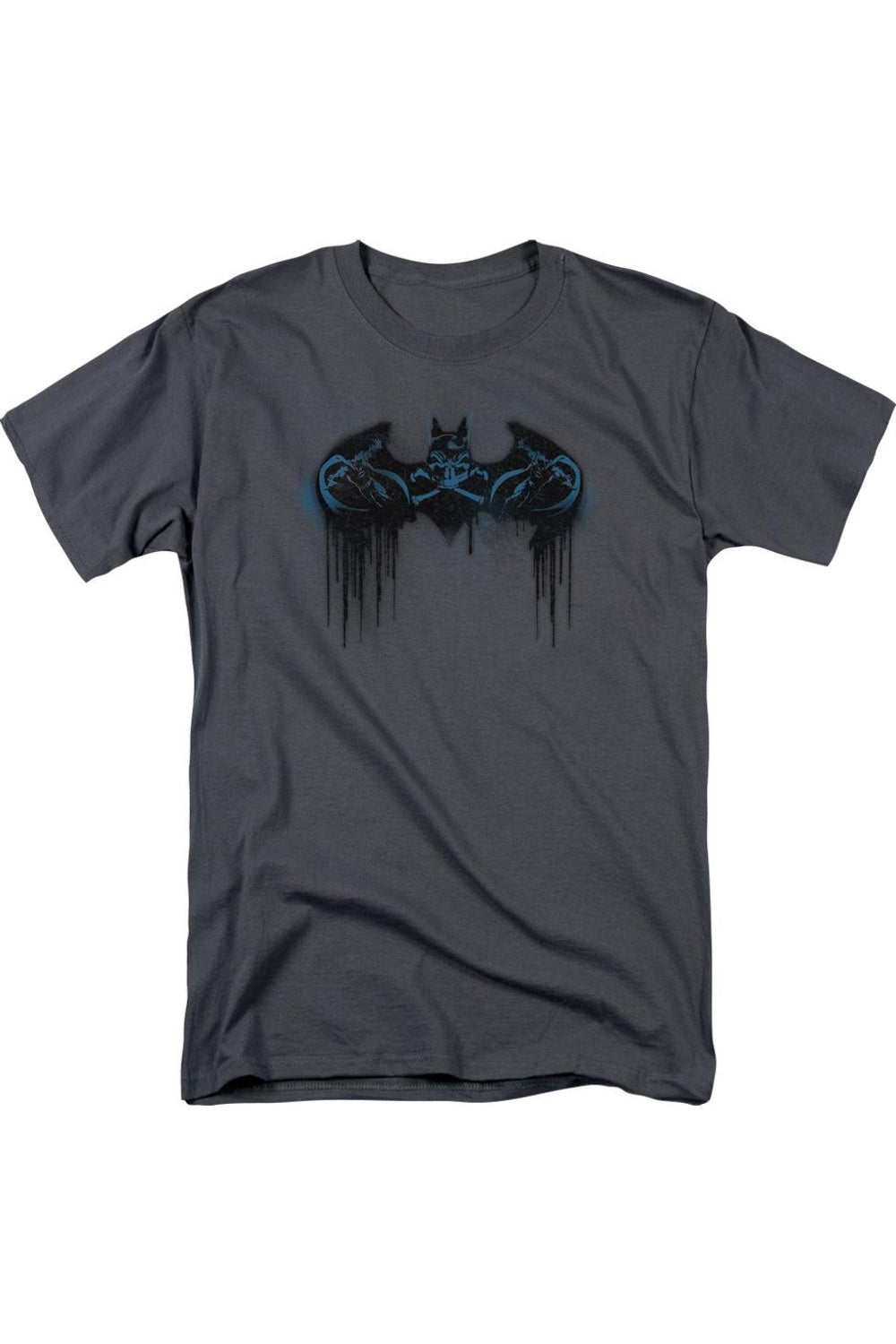 

Футболка с коротким рукавом для взрослых Batman Run Away Gildan, цвет charcoal