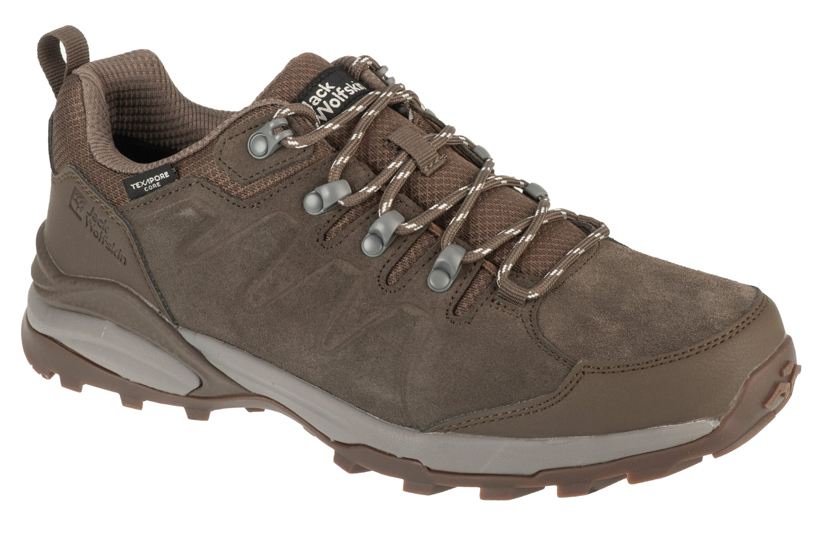 

Походная обувь Jack Wolfskin Jack Wolfskin Refugio Texapore Low M, коричневый