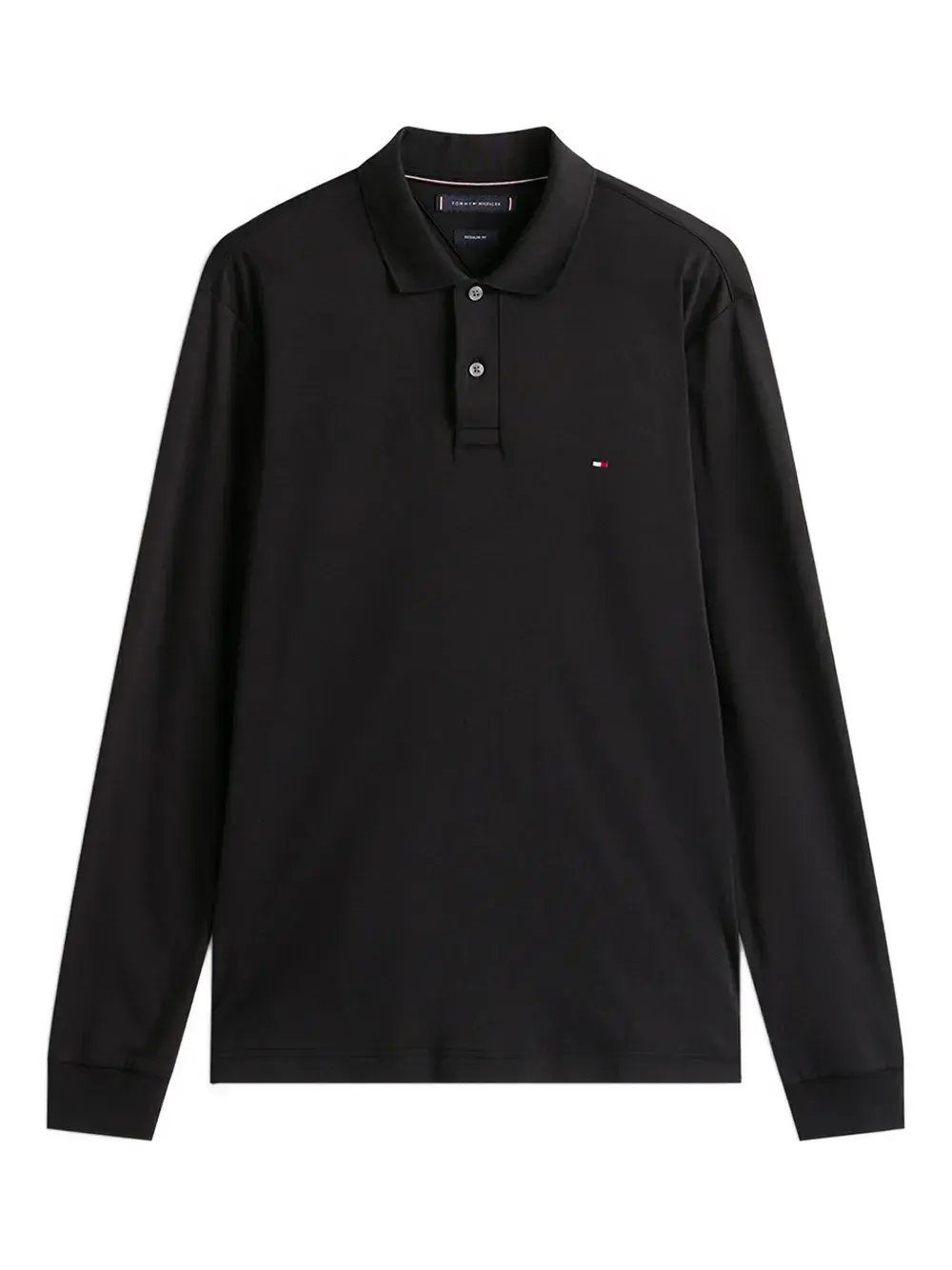 

Поло с длинными рукавами Tommy Hilfiger, черный