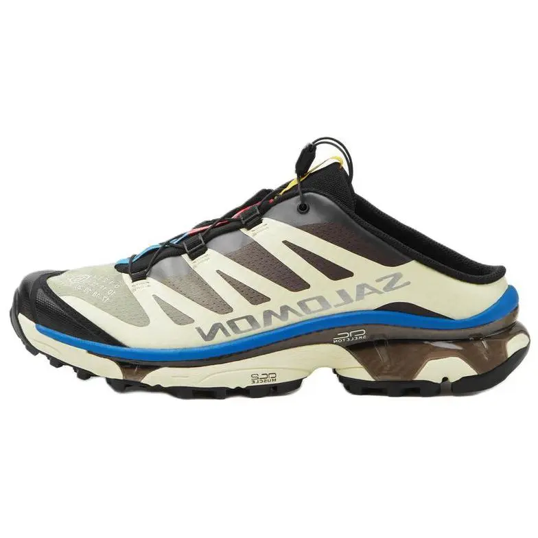 SALOMON x XT 4 Резиновая подошва Закрытые тапочки Унисекс Бежевый Черный MM6 Maison Margiela
