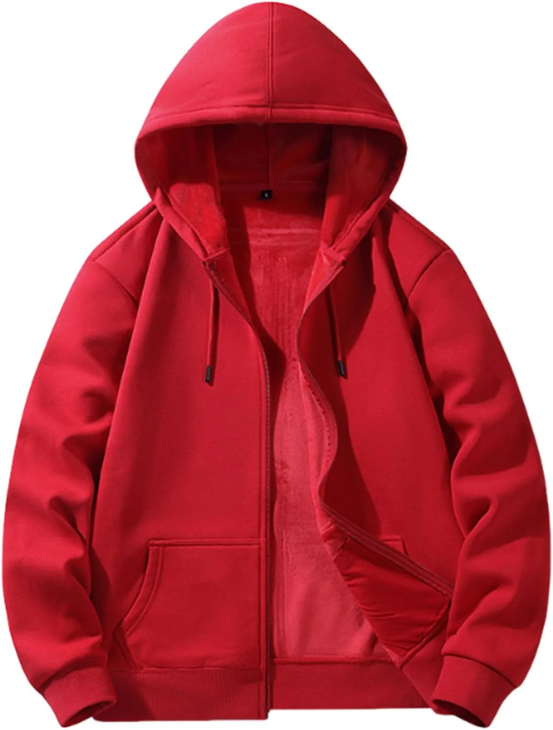

Толстовка с капюшоном Full Zip Up Drop Shoulder с карманом betible