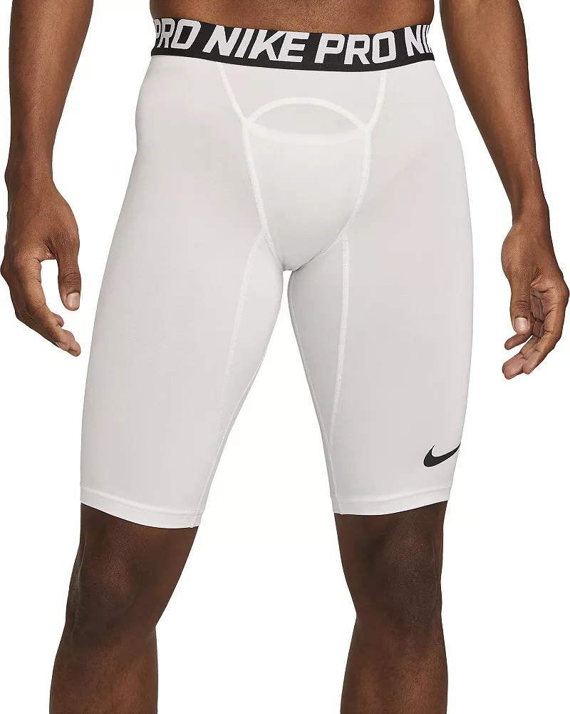 

Мужские бейсбольные шорты-скользящие Nike, цвет White/Wolf Grey/Black