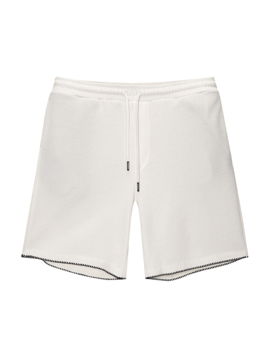 

Брюки свободного кроя Pull&Bear, белый