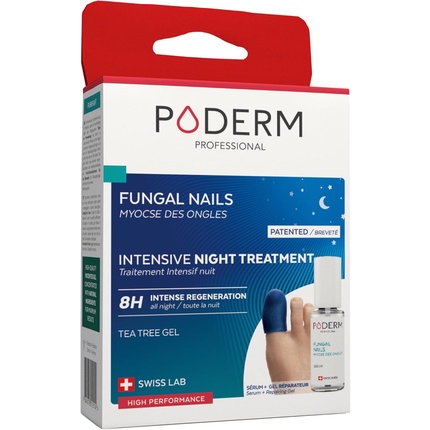 

Интенсивное ночное средство от грибка ногтей 2-в-1 Poderm