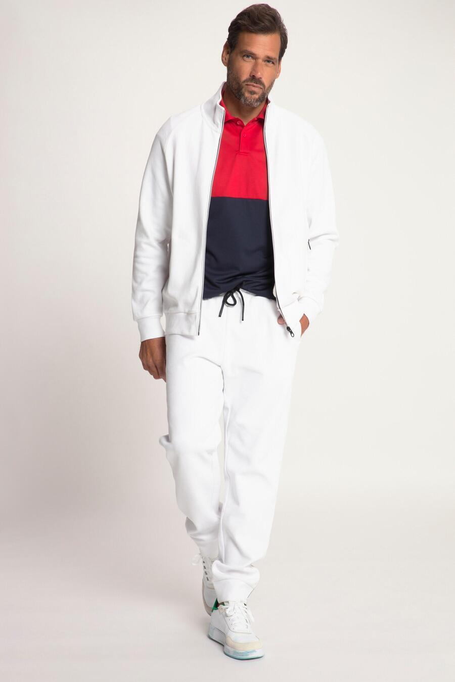 

JAY-PI Мужская теннисная куртка с воротником-стойкой, застежкой-реглан на молнии, длинный рукав