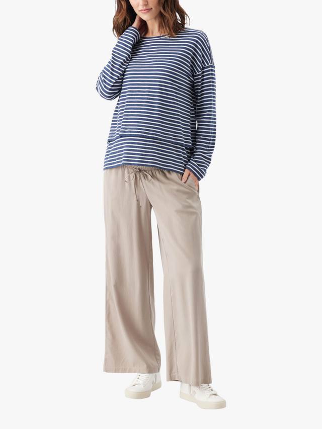 

Топ для кормления Claudette в полоску Ripe, Ink/White