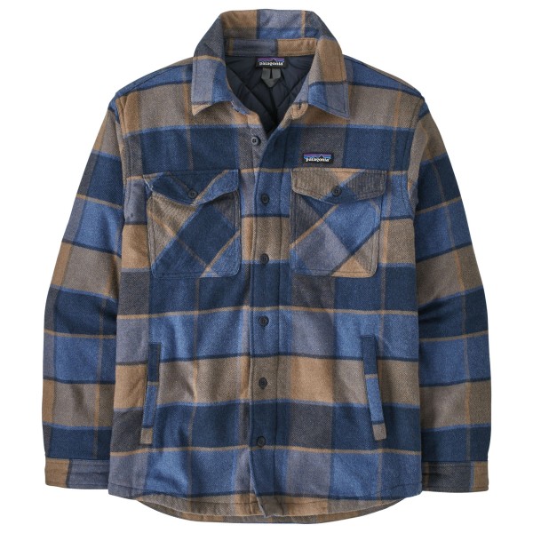 

Легкая утепленная фланелевая рубашка Fjord - куртка для отдыха Patagonia, William: Smolder Blue