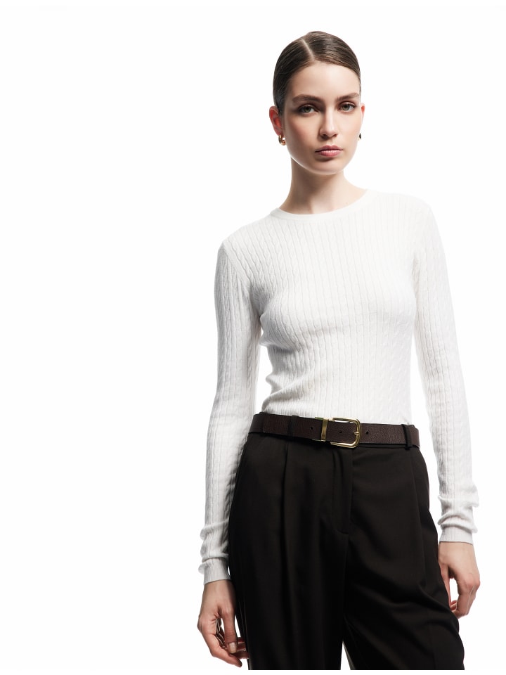 

СВИТЕРЫ BSC в цвете Ekru KOTON