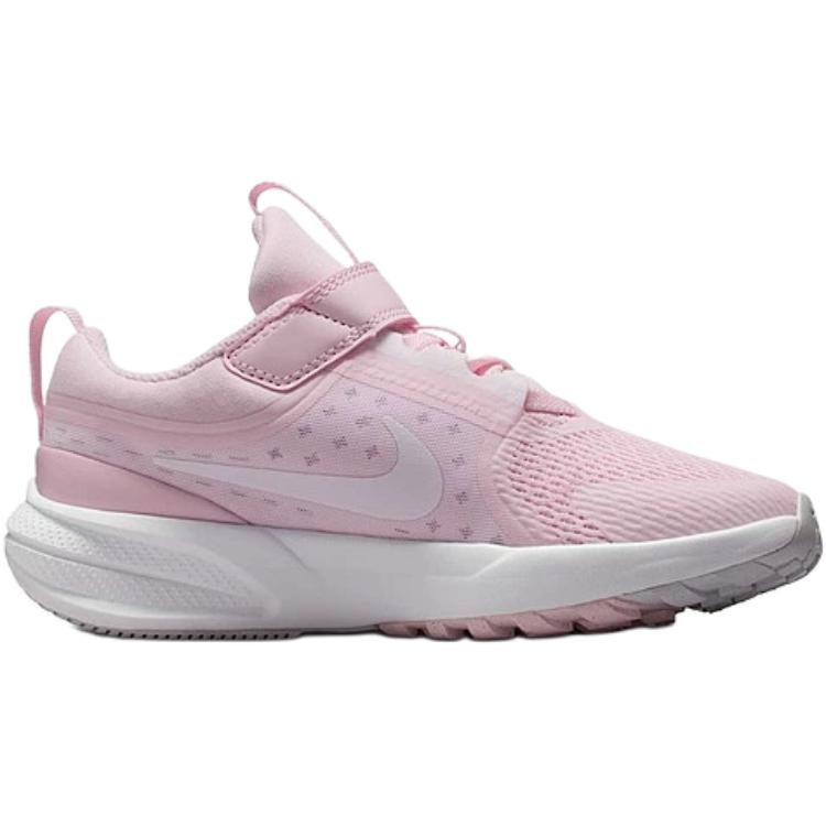 Nike Star Runner 5 амортизирующие низкие детские беговые кроссовки Pink White для детей 3-7 лет — фото 3