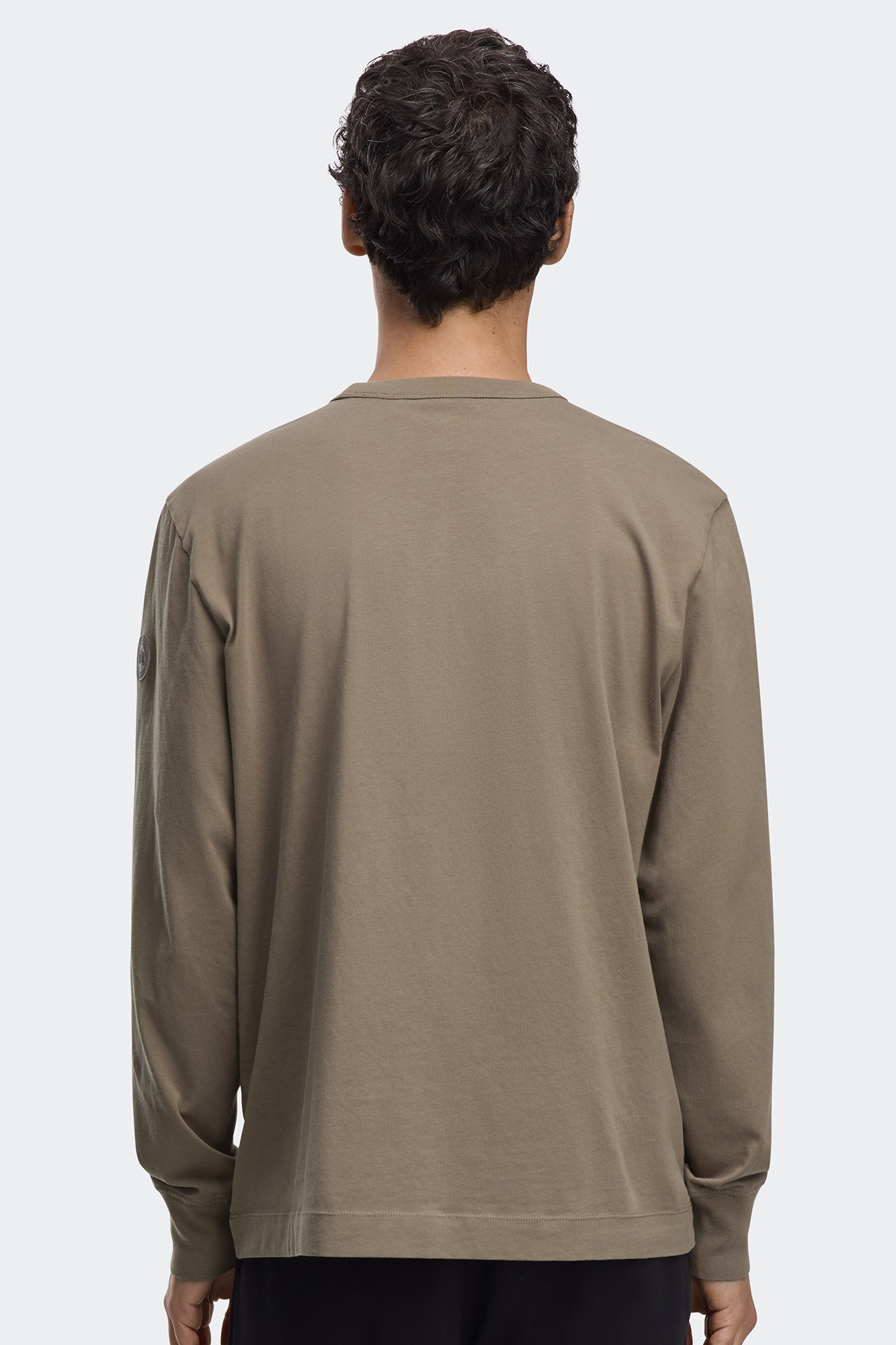 Футболка Canada Goose Gladstone Long Sleeve T-Shirt, Taupe Grey — фото 4