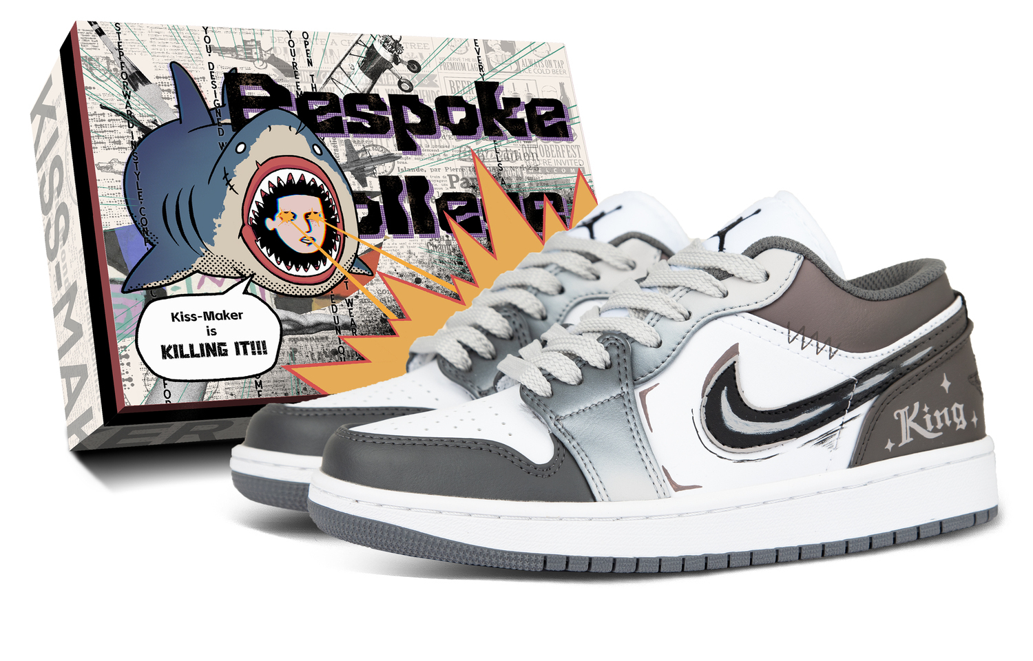 

Air 1 с кожаной подкладкой и амортизацией, низкие кроссовки в винтажном стиле для баскетбола, унисекс, цвет umber Jordan, серый белый коричневый