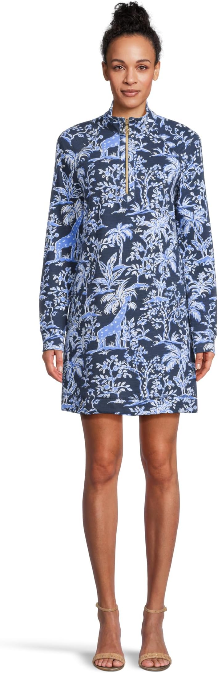 

Платье Lilly Pulitzer Ashlee Dress, цвет Low Tide Navy Tall Tales