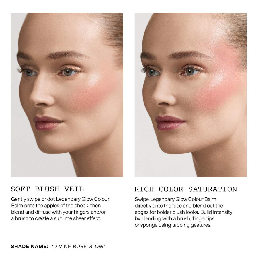 Кремовые румяна Divine Cream Blush: Легендарный бальзам для лица Legendary Glow Color Balm PAT McGRATH LABS, 0.24 oz /7 g, Divine Rose Glow — фото 3