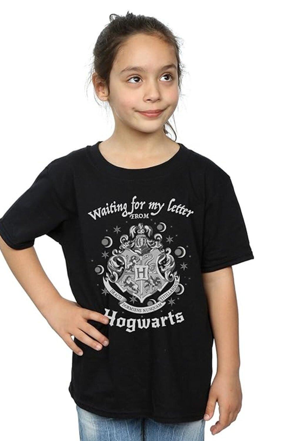 

Футболка «В ожидании моего письма» из Хогвартса Harry Potter, черный