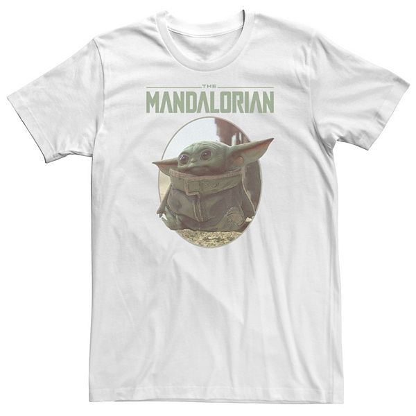 

Футболка Big & Tall The Mandalorian The Child Circle Portrait Star Wars